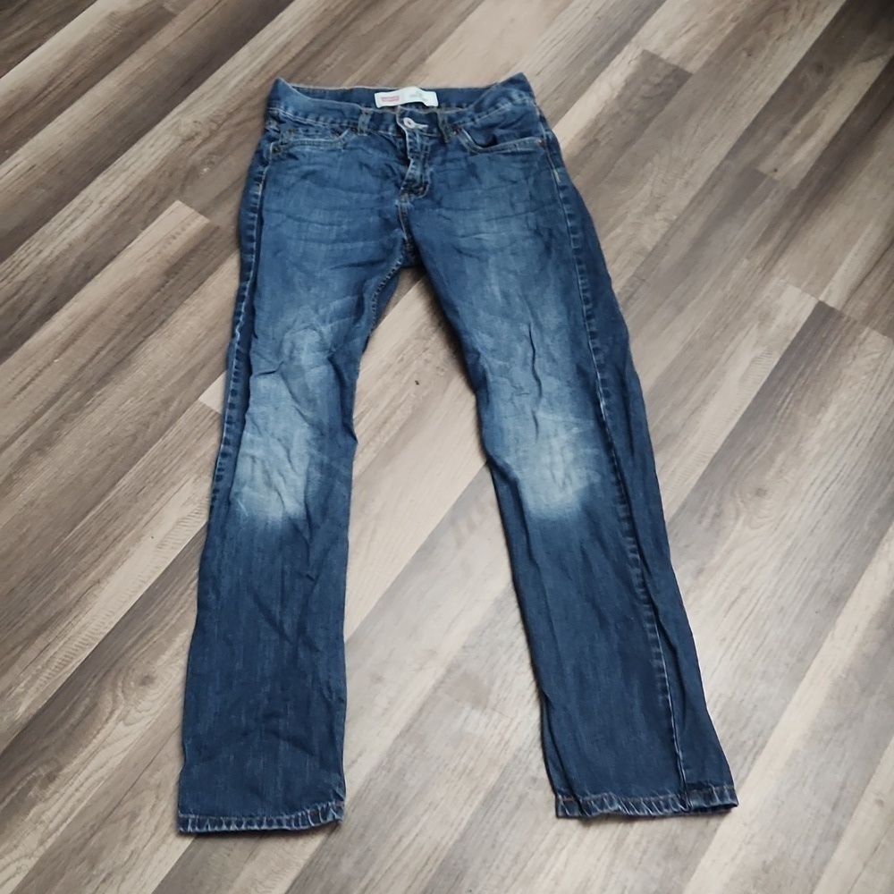 LEVI'S 514 Steaight Dark Wash Jeans Size 27 x 27